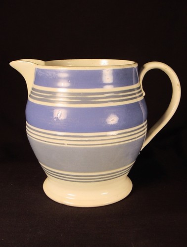 Rare 1800 blue band mochaware - rare,