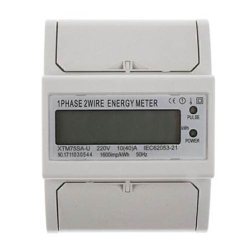Single phase power kwh - single,