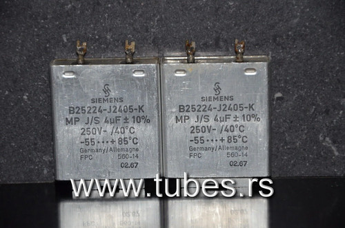Two vintage siemens pio - vintage,