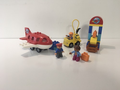 Lego duplo airport and plane - lego,