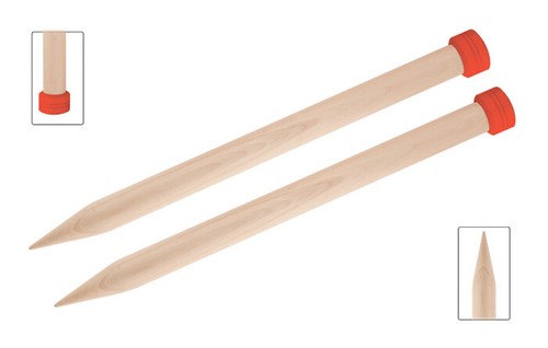 Knitpro jumbo birch single - birch,