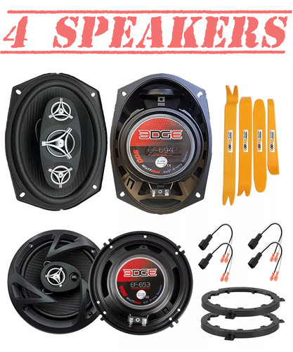 Front 6x9 800w rear 6 - 6x9",
