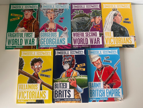 Horrible histories paperback - 7,