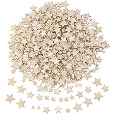 Wooden Stars Wedding Shape