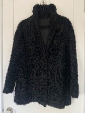 vintage Astrakhan short coat
