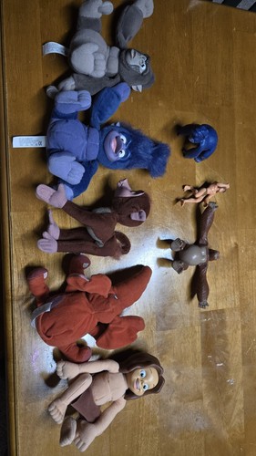 Tarzan plushie set - tarzan,