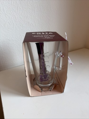 Costa coffee latte glass - latte,