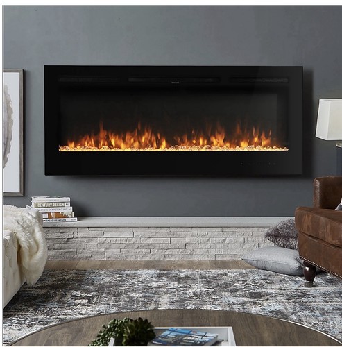 Wall mounted electric fire - electric,