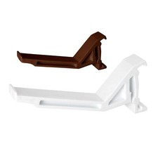 K2 Conservatory Gutter Bracket C8043 Replacement Ogee Clip UPVC White Brown