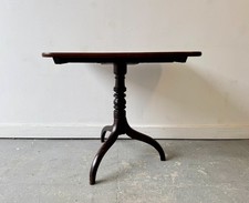 Georgian Mahogany Tilt Top