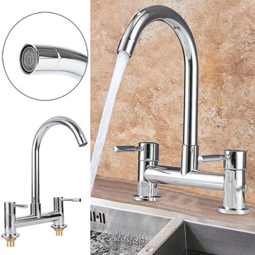 Dual lever chrome - chrome, kitchen