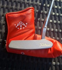 TITLEIST SCOTTY CAMERON STUDIO STAINLESS NEWPORT BEACH 1.5 PUTTER WITH HEADCOVER