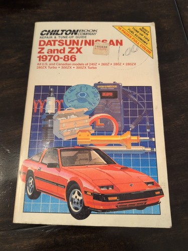 Chilton repair manual datsun - repair,