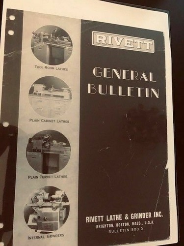 Rivett lathe grinder - lathe,