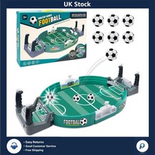 Compact Green Table Football