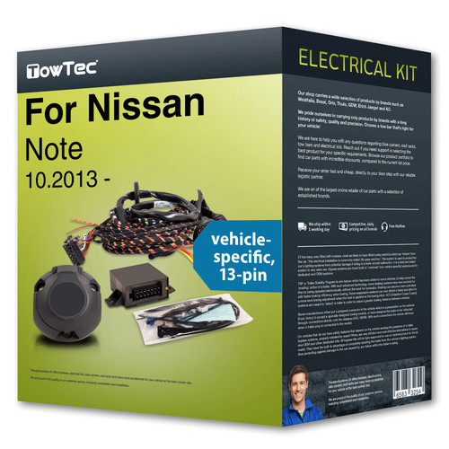 Towbar wiring kit pin - wiring, 13-pin