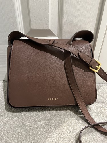 Radley brown leather crossbody - brown,