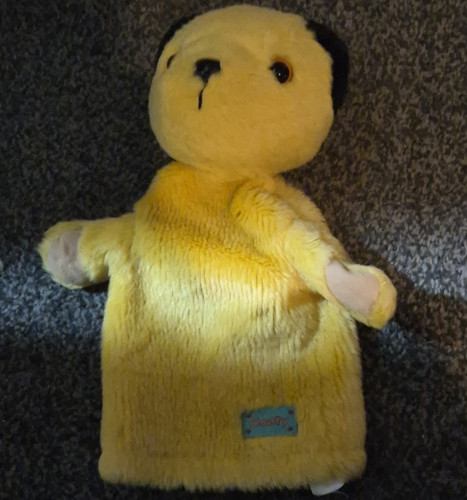 Sooty yellow plush hand - sooty,
