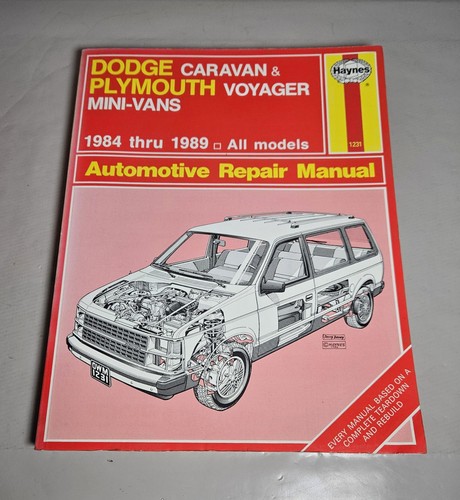 Haynes 1984 1989 dodge caravan - haynes,