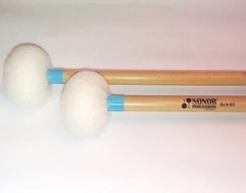 SCH 60 Sonor Wool Felt Headed Mallets/Beaters - For Tympani And Orff Instruments