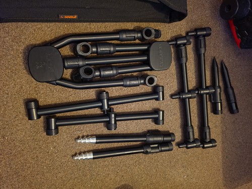 Fox black label rod pod - label, qr