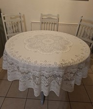 Vintage White Circular Lace