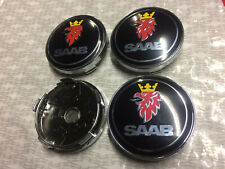 4x Saab Alloy Wheel Hub Centre