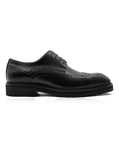 Mens polished real - polished, leather