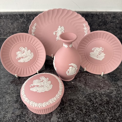 Wedgwood jasperware pink - jasperware,