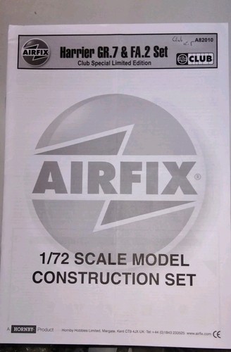 Airfix harrier sea - harrier, gr.7