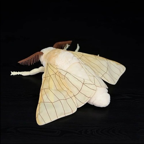 Soft silkworm moth plush toy - silkworm,