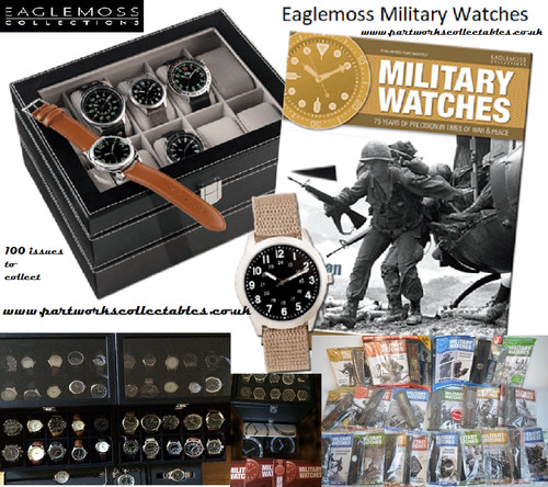 Eaglemoss military watches - military,