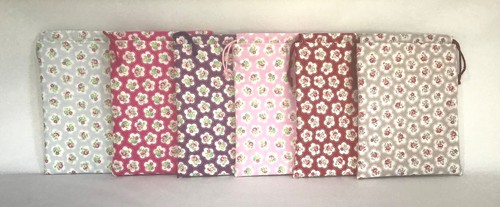 Handmade drawstring toiletry - handmade,