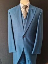 Mens Royal Blue Morning Suit