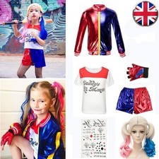 5PCS Kids Outfit Harley Quinn