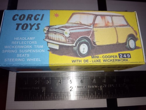Corgi 249 mini cooper - corgi, mini-