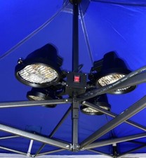 All Seasons Gazebos 500W x 4 Bulb ( 2,000W ) Electric Gazebo / Patio Heater