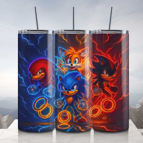 Personalised sonic hedgehog - personalised,