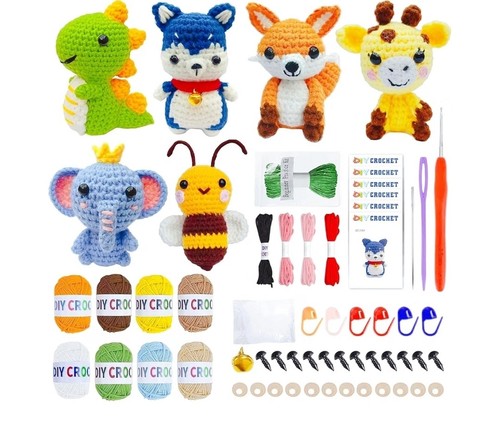 Pack crochet kit for - 6,