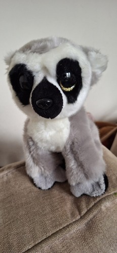 Plush ring tailed lemur - tailed, vgc