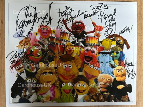 Muppets original signed photo - muppets,