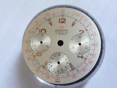 Vintage wakmann chronograph - wakmann,