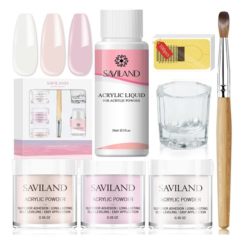 Saviland acrylic nail - nail, kit