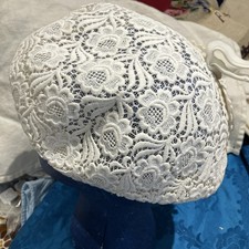 Ladies Vintage Hat   Cream
