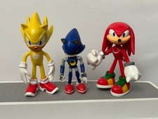 Knuckles Super & Metal Sonic