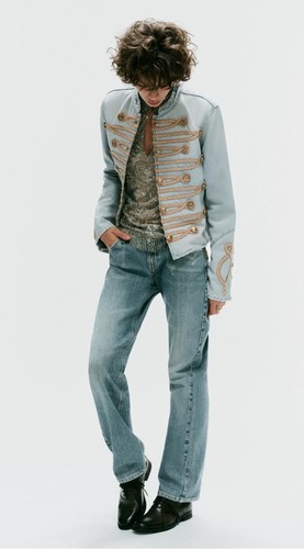 Zara new season trf buttoned - new,