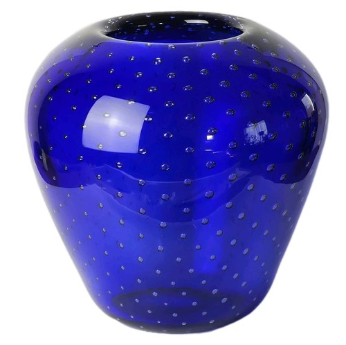 Vintage hand blown cobalt blue - vintage,
