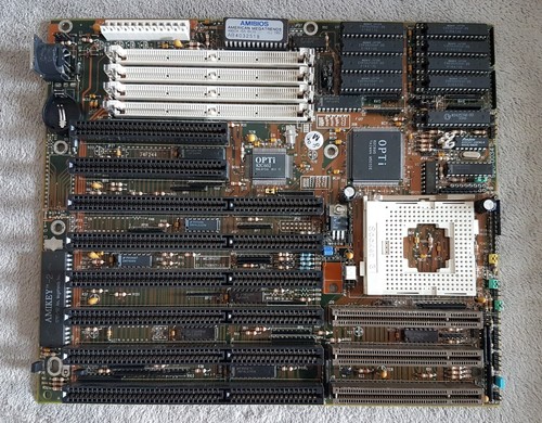 Vintage 486 motherboard - pc,