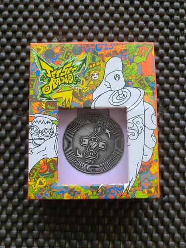 Jet set radio coin medal - radio,