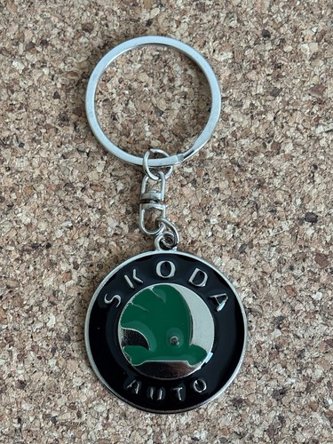 Metal skoda keyring keychain - , keyring/keychain